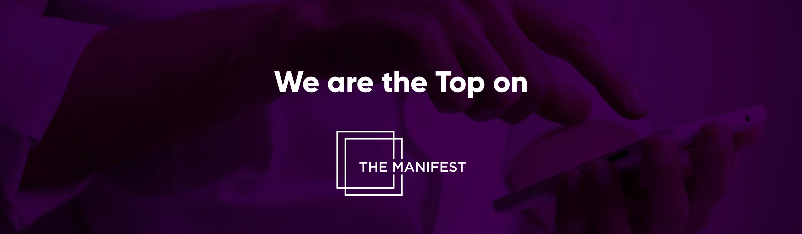 We Proud to be a 5-Star Mobile App Development Partner by Clients & The Manifest!